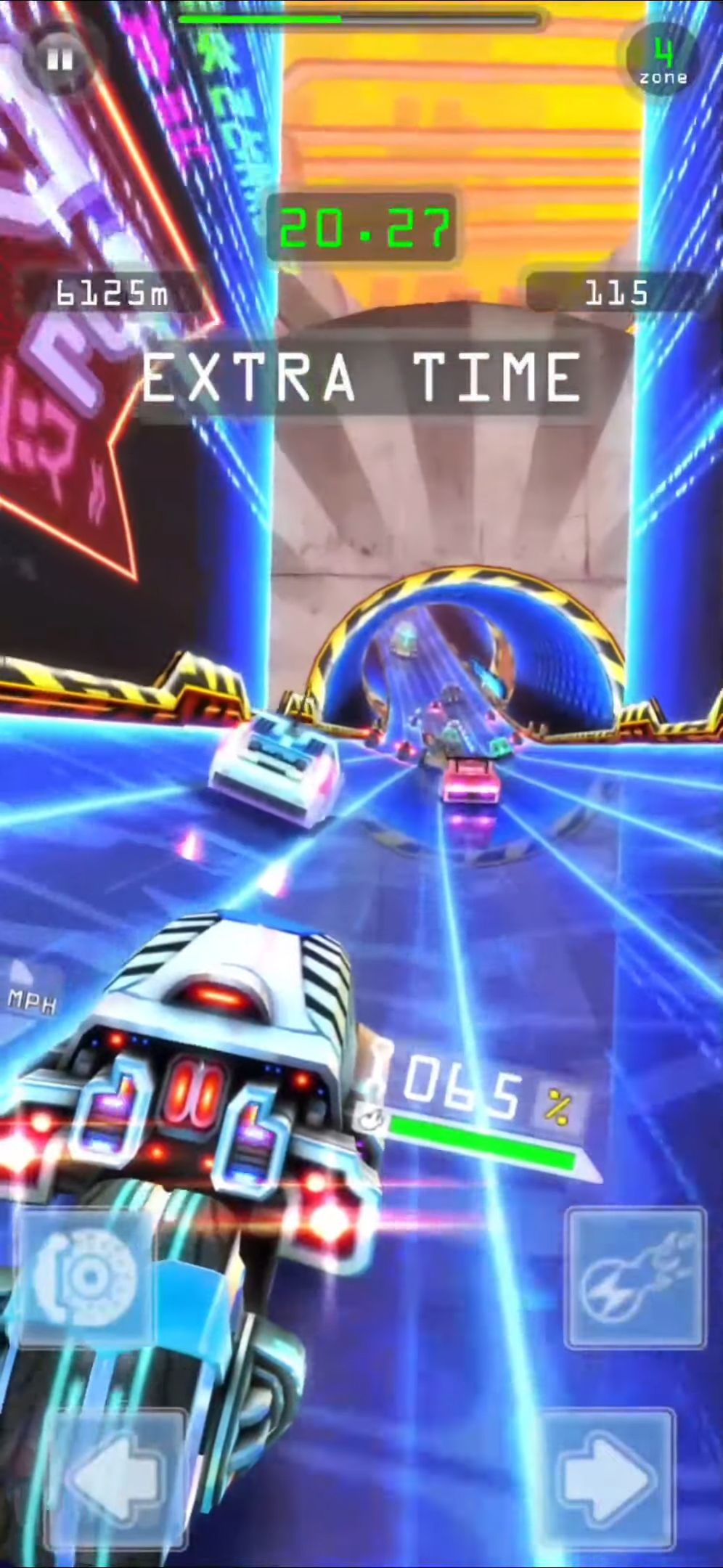 Ladda ner 32 Secs: Traffic Rider: Android Racing spel till mobilen och surfplatta.