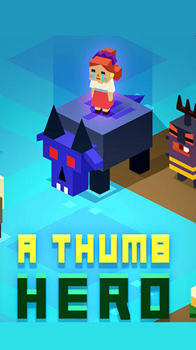 Ladda ner A thumb hero: Android Jumping spel till mobilen och surfplatta.