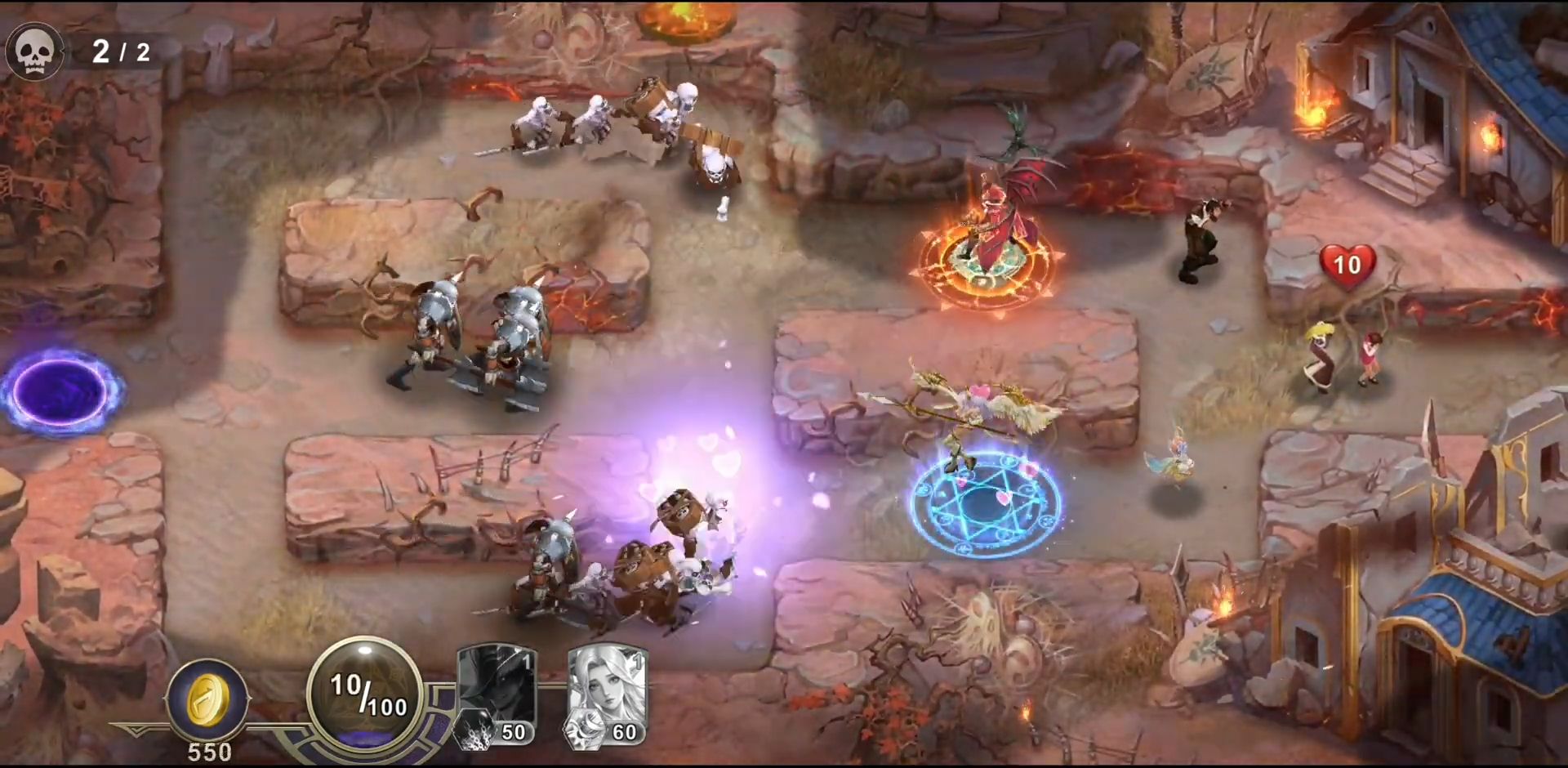 Ladda ner Ace Defender: War of Dragon Slayer: Android Strategy RPG spel till mobilen och surfplatta.