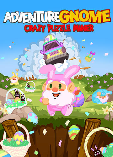 Ladda ner Adventure gnome: Crazy puzzle miner på Android 4.1 gratis.