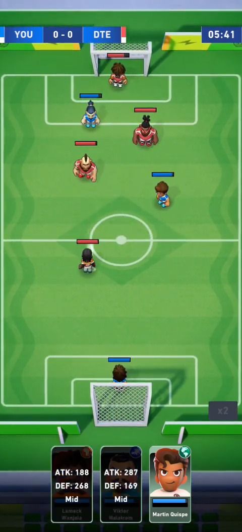 Ladda ner AFK Football: RPG Soccer Games: Android Football spel till mobilen och surfplatta.