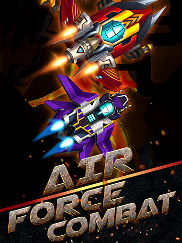 Ladda ner Air force combat. Shoot'em up: Android Flying games spel till mobilen och surfplatta.