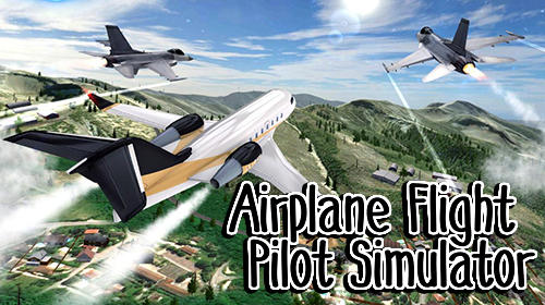 Ladda ner Airplane flight pilot simulator: Android Flight simulator spel till mobilen och surfplatta.