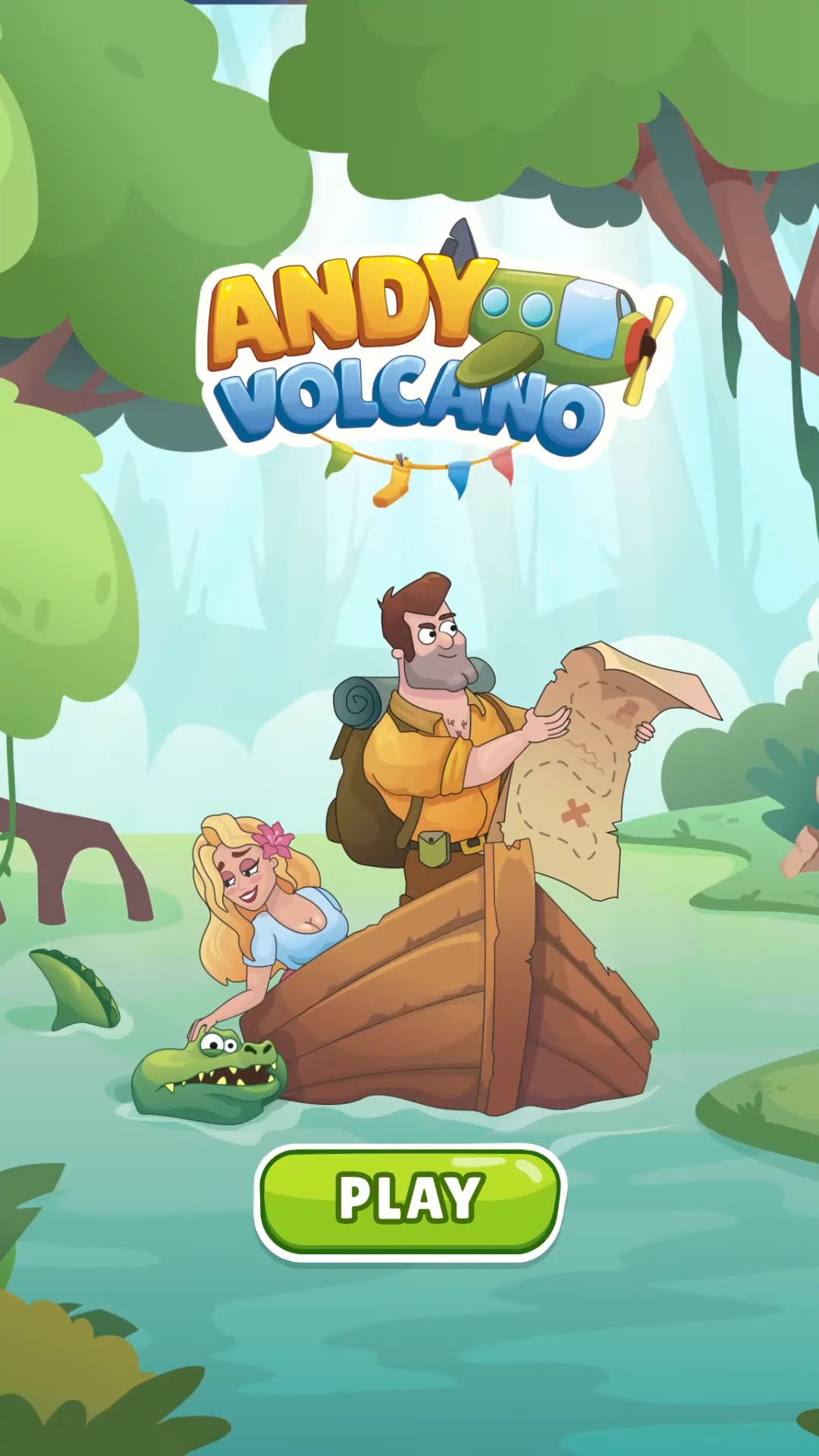 Ladda ner Andy Volcano: Tile Match Story: Android Narrative spel till mobilen och surfplatta.