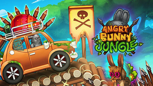 Ladda ner Angry bunny race: Jungle road: Android Hill racing spel till mobilen och surfplatta.