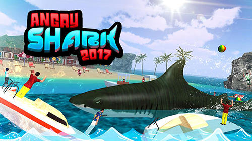Ladda ner Angry shark 2017: Simulator game: Android Animals spel till mobilen och surfplatta.
