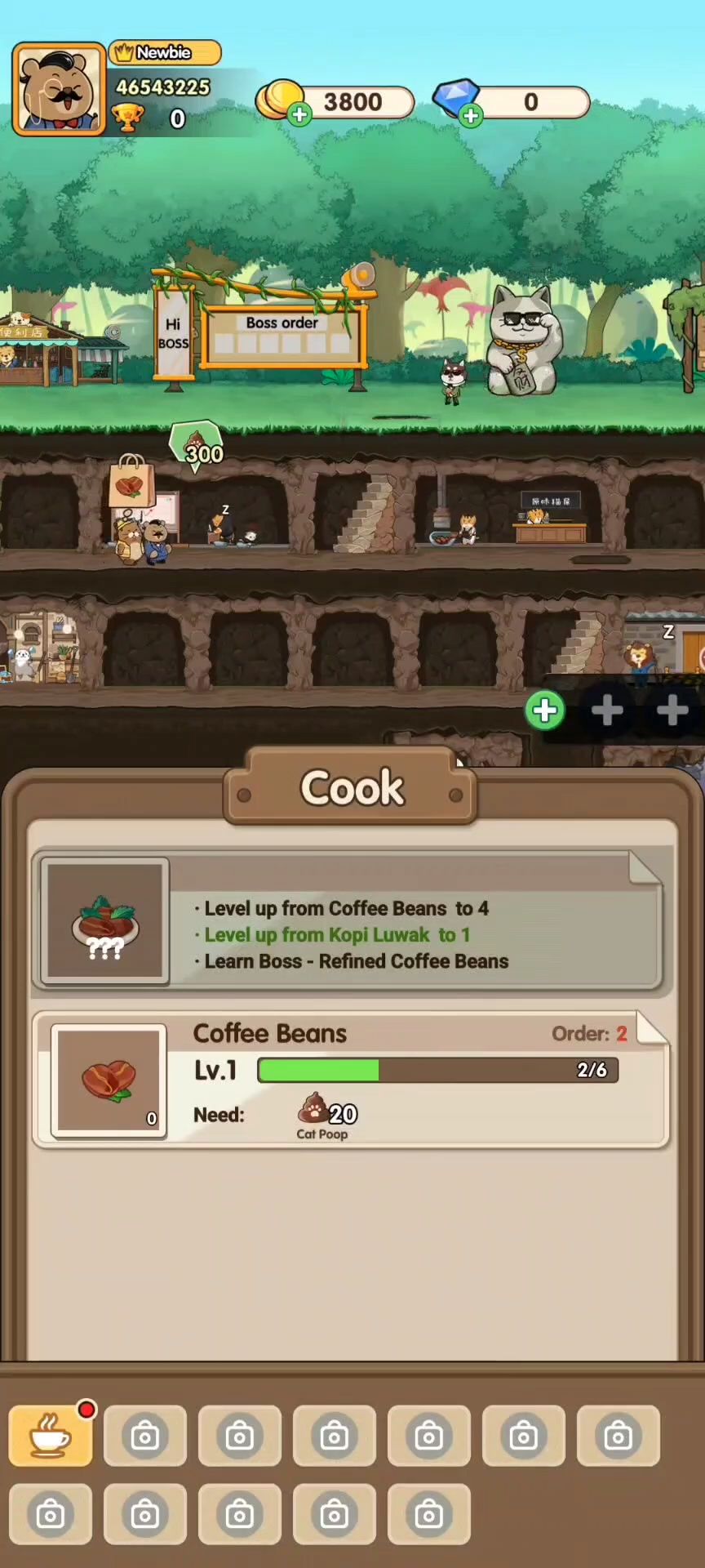 Ladda ner Animal Inc.- Sim Tycoon RPG: Android Cooking spel till mobilen och surfplatta.