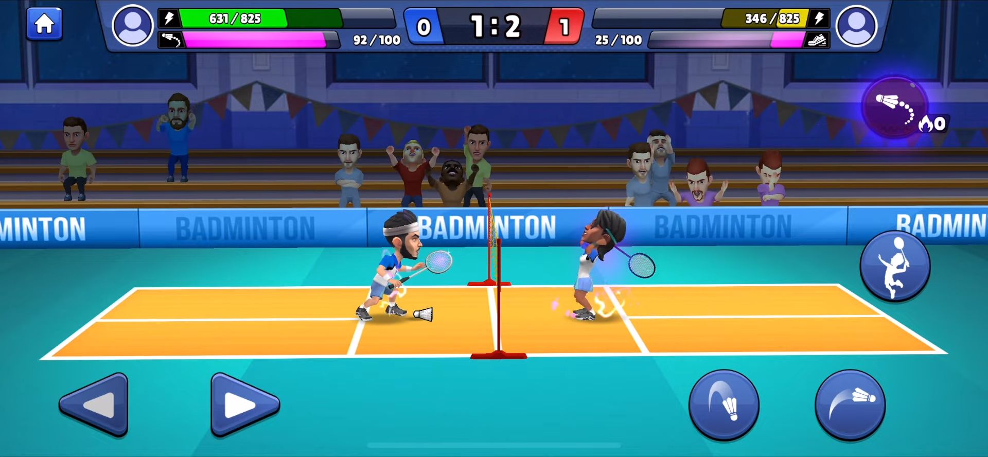 Ladda ner Badminton Clash 3D: Android Sportspel spel till mobilen och surfplatta.