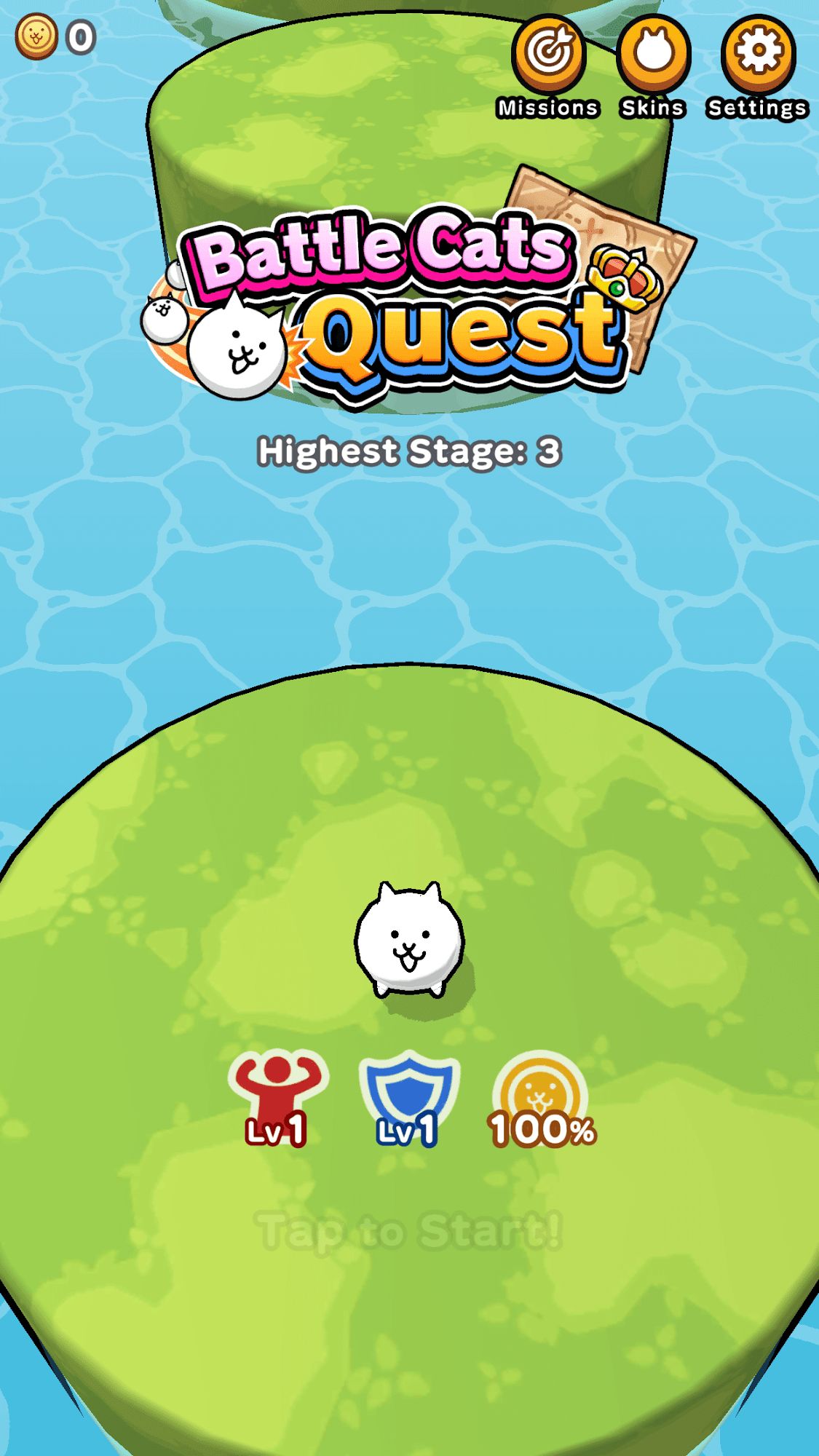 Ladda ner Battle Cats Quest: Android Easy spel till mobilen och surfplatta.