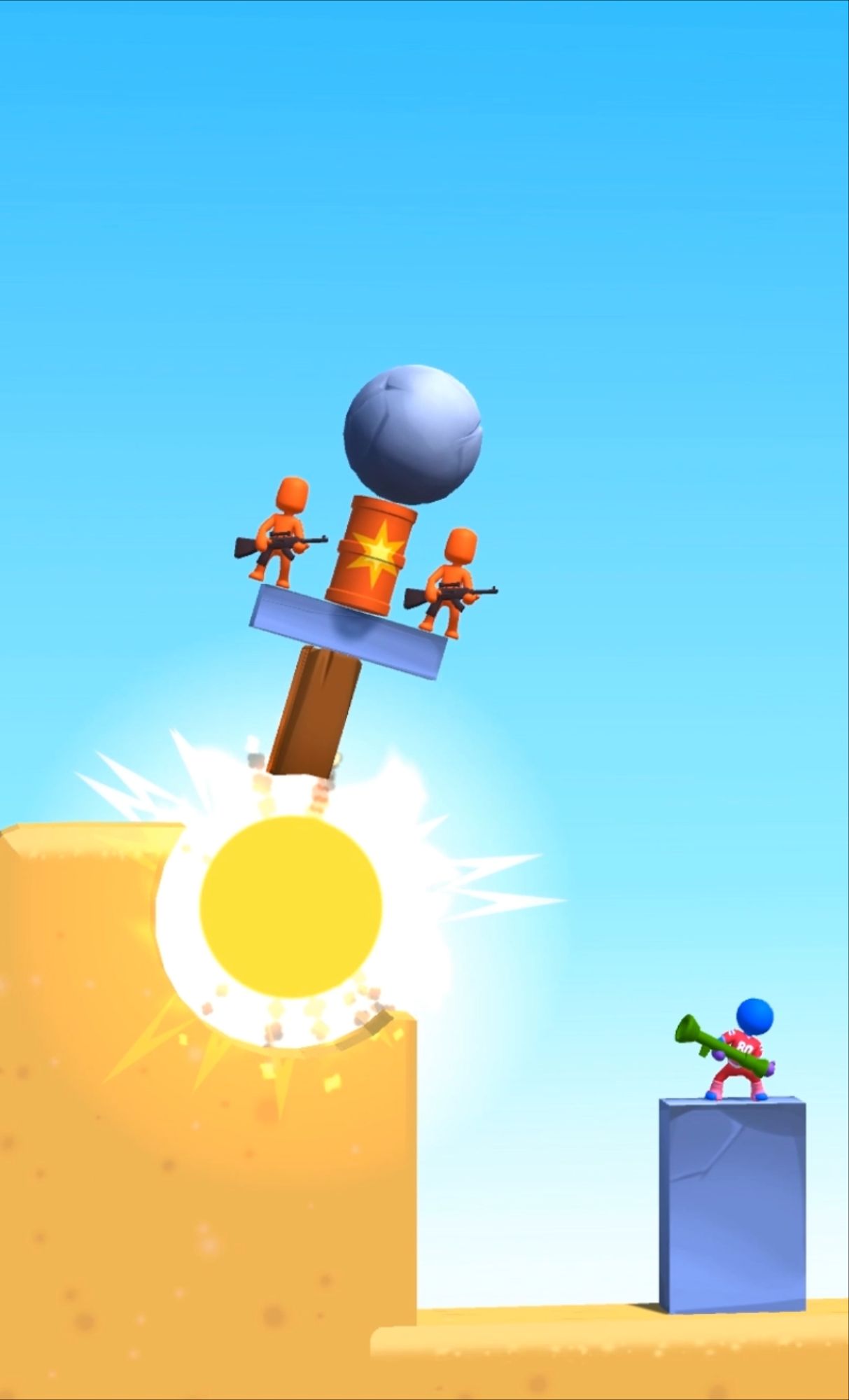 Ladda ner Bazooka Boy: Android Shooter spel till mobilen och surfplatta.