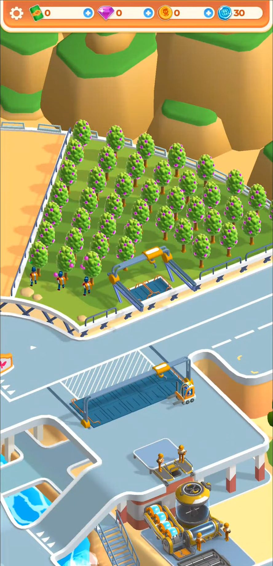 Ladda ner Berry Factory Tycoon: Android Easy spel till mobilen och surfplatta.