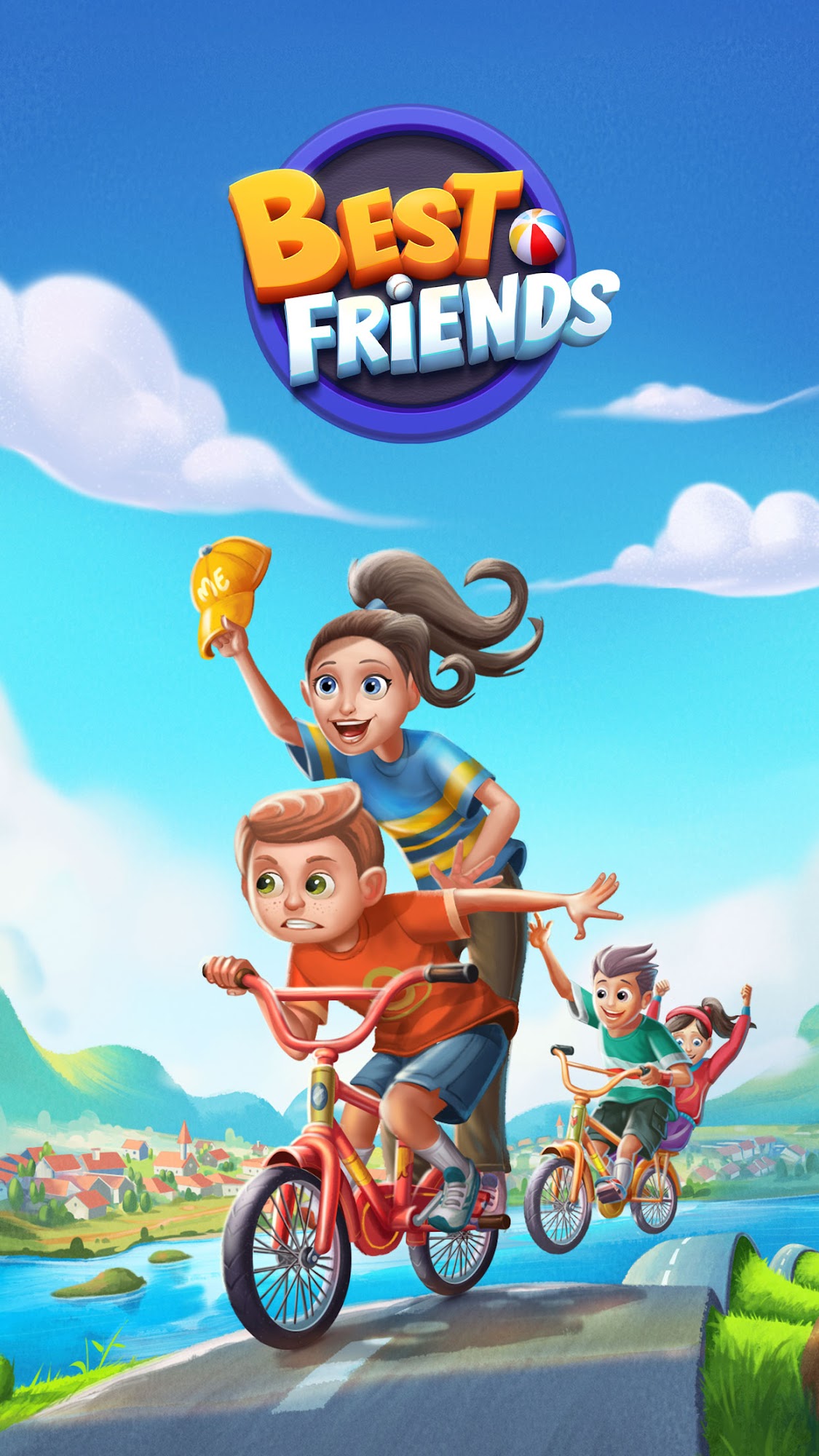 Ladda ner Best Friends: Puzzle & Match: Android Match 3 spel till mobilen och surfplatta.