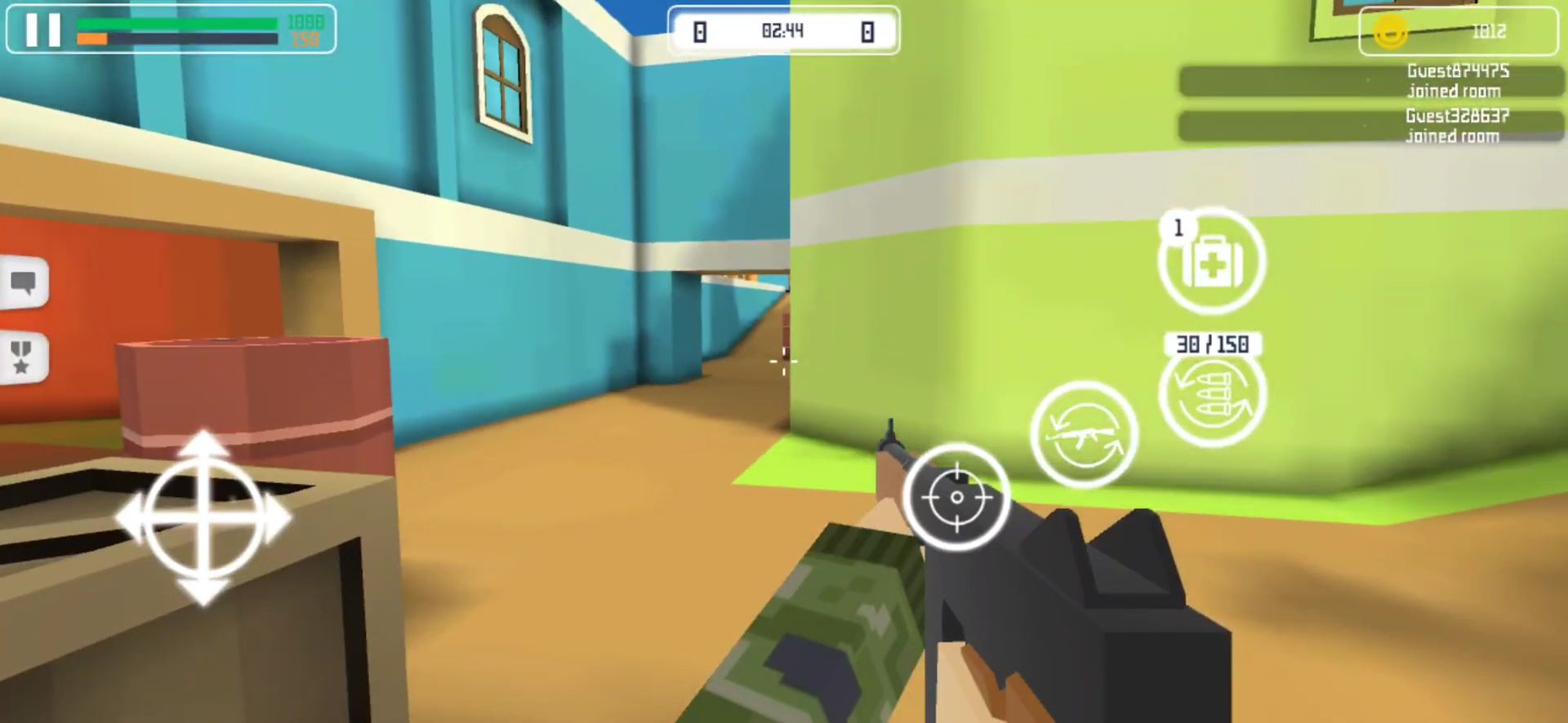 Ladda ner Block Gun: FPS PvP War - Online Gun Shooting Games: Android First-person shooters spel till mobilen och surfplatta.