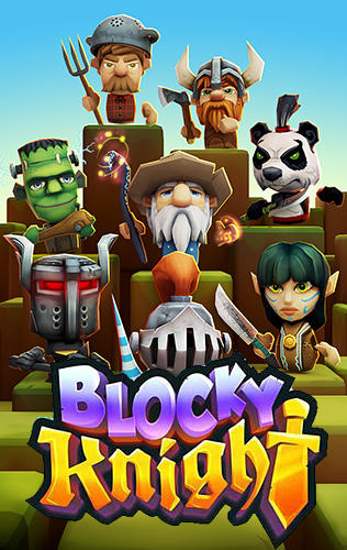 Ladda ner Blocky knight: Android Time killer spel till mobilen och surfplatta.