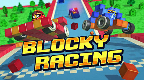 Ladda ner Blocky racing: Android Pixel art spel till mobilen och surfplatta.
