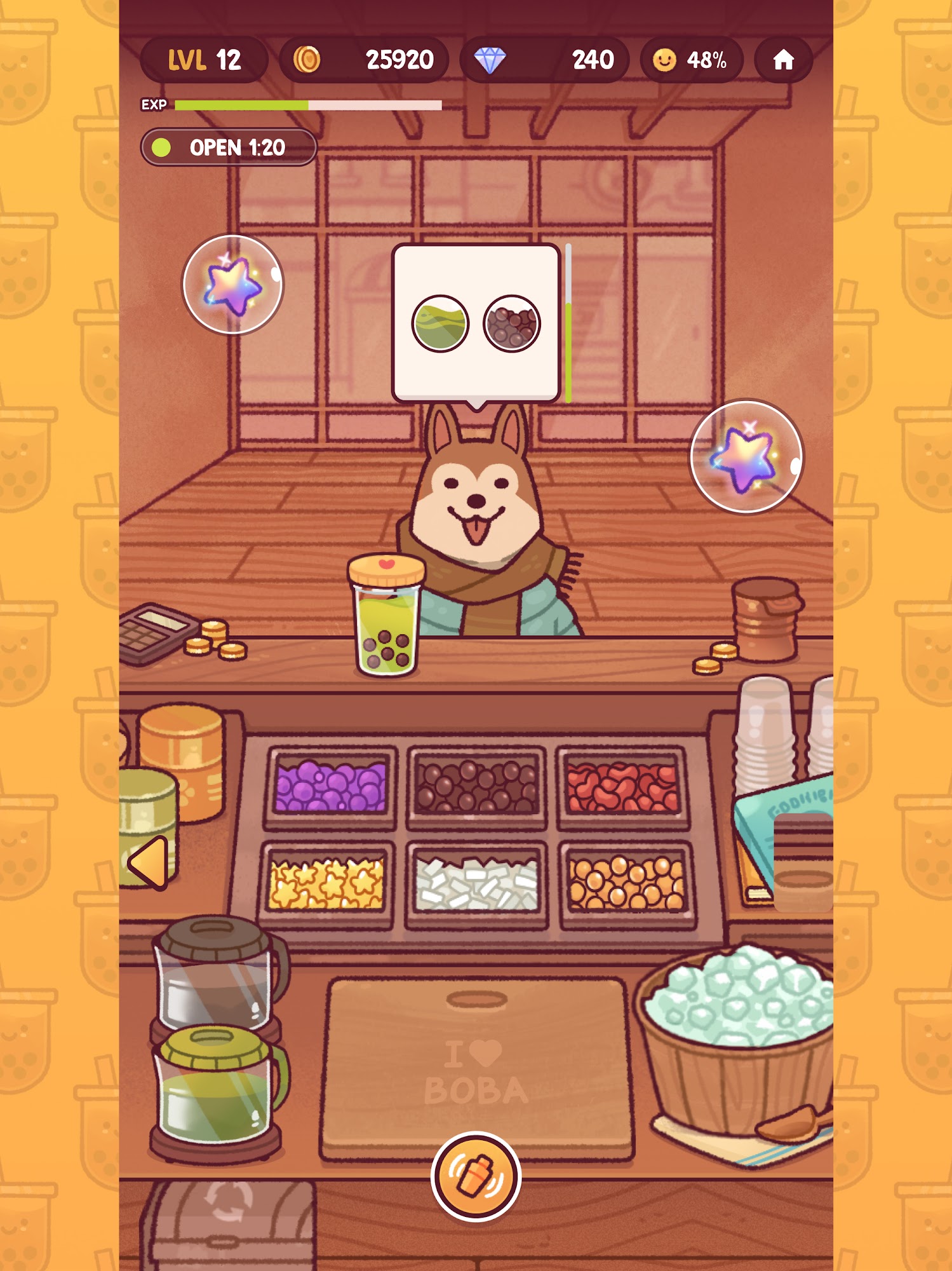 Ladda ner Boba Tale: Android Cooking spel till mobilen och surfplatta.