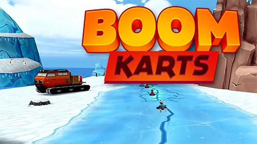 Ladda ner Boom karts: Multiplayer kart racing: Android Racing spel till mobilen och surfplatta.