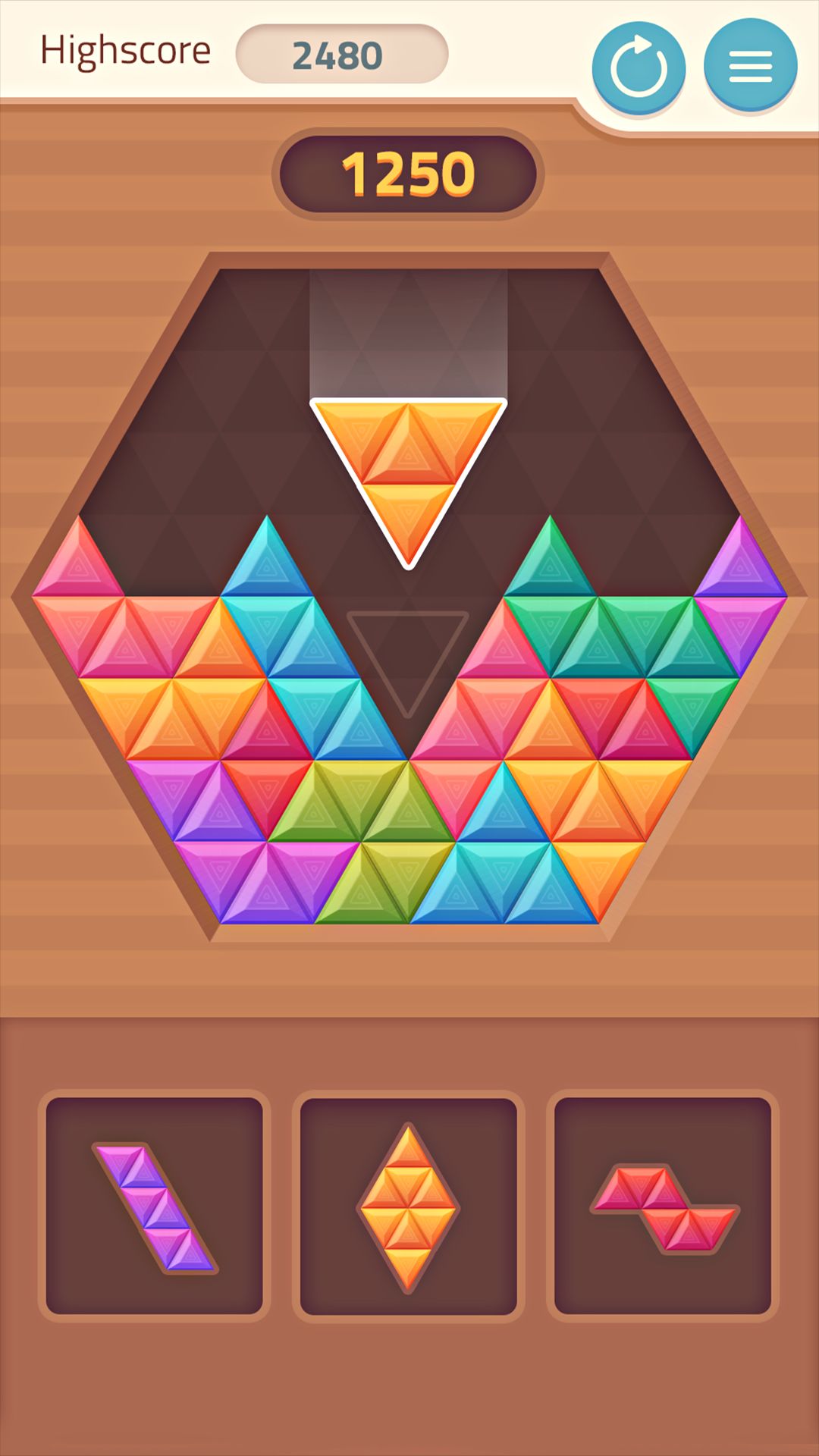 Ladda ner Brickdom: Block Puzzle Games: Android Puzzle spel till mobilen och surfplatta.