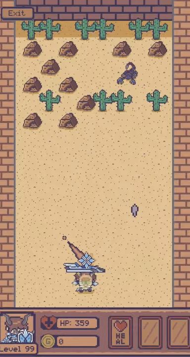 Ladda ner Bricks Breaker Pixel RPG: Android Arkadspel spel till mobilen och surfplatta.