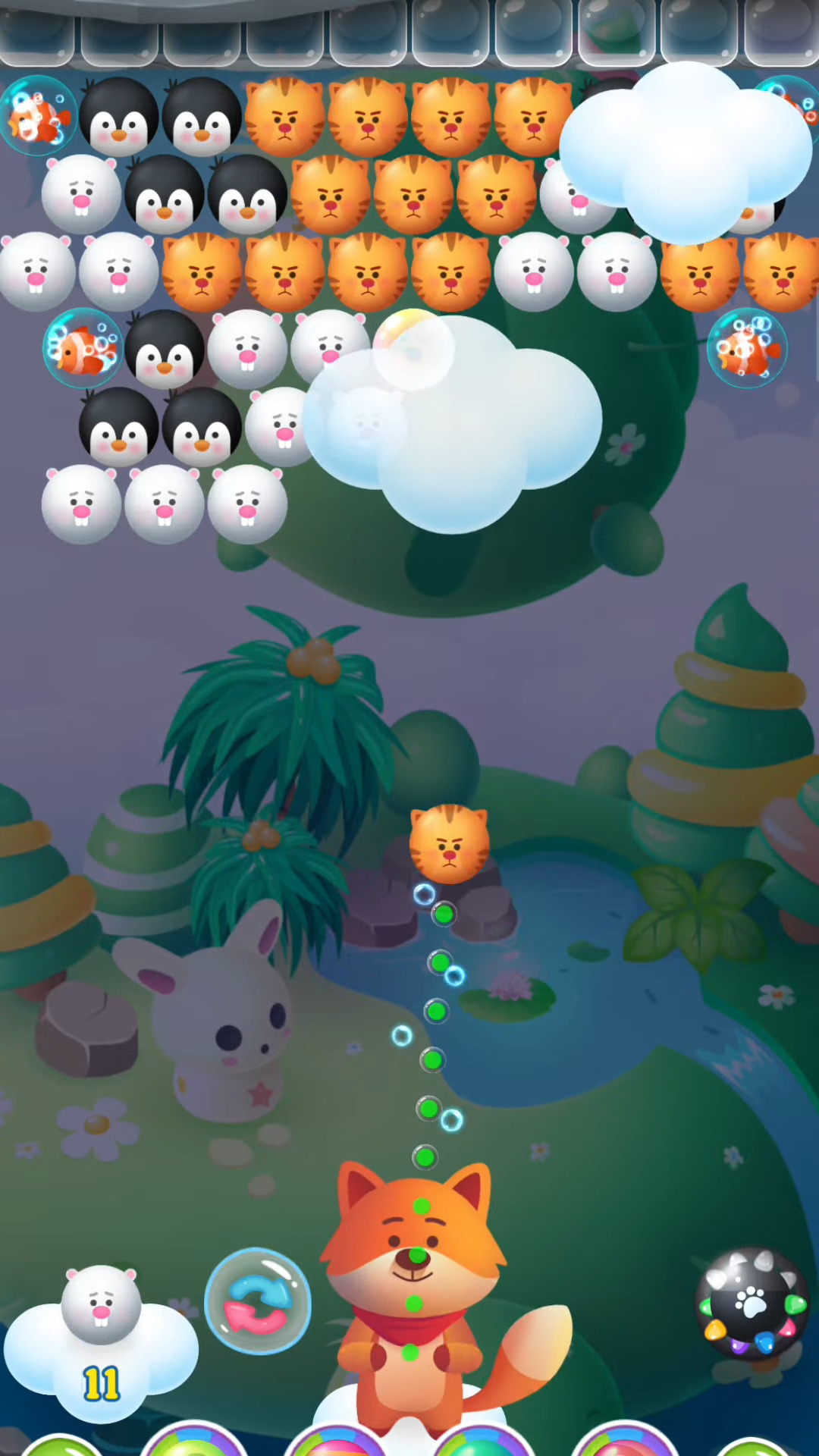 Ladda ner Bubble Shooter : Animals Pop: Android For kids spel till mobilen och surfplatta.