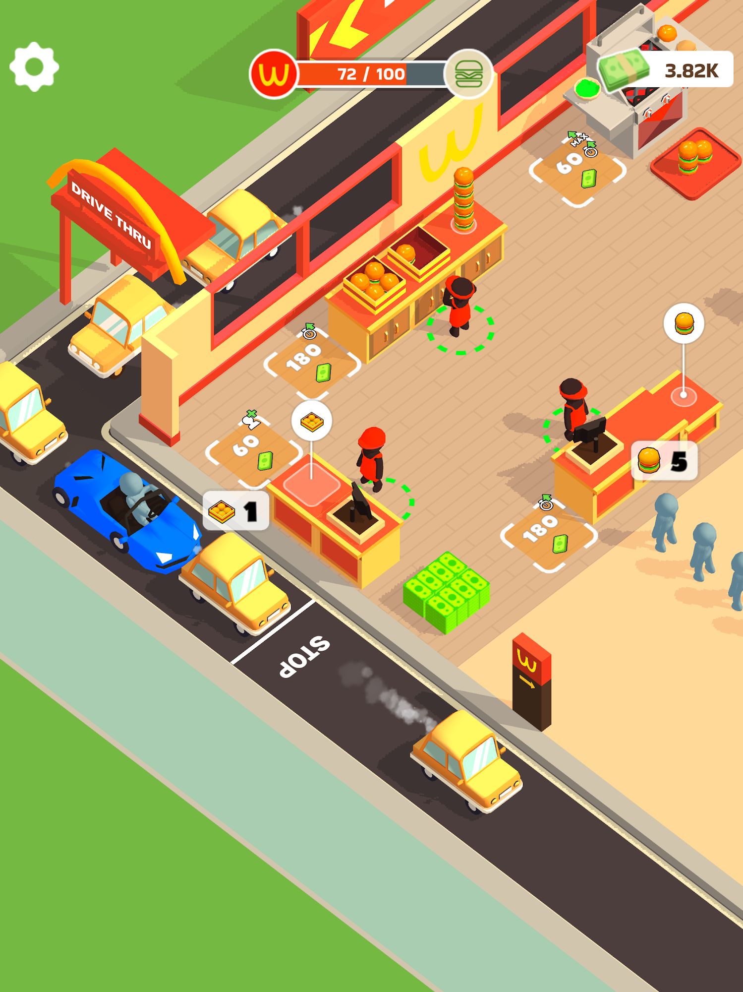 Ladda ner Burger Please!: Android Cooking spel till mobilen och surfplatta.