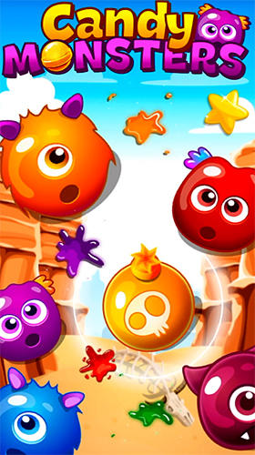 Ladda ner Candy monsters match 3: Android Match 3 spel till mobilen och surfplatta.