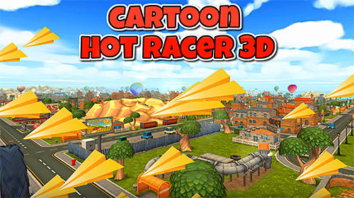 Cartoon hot racer