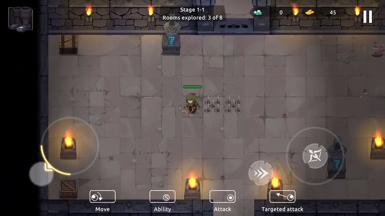 Ladda ner Castle Legends - Roguelike Hack and Slash: Android Easy spel till mobilen och surfplatta.