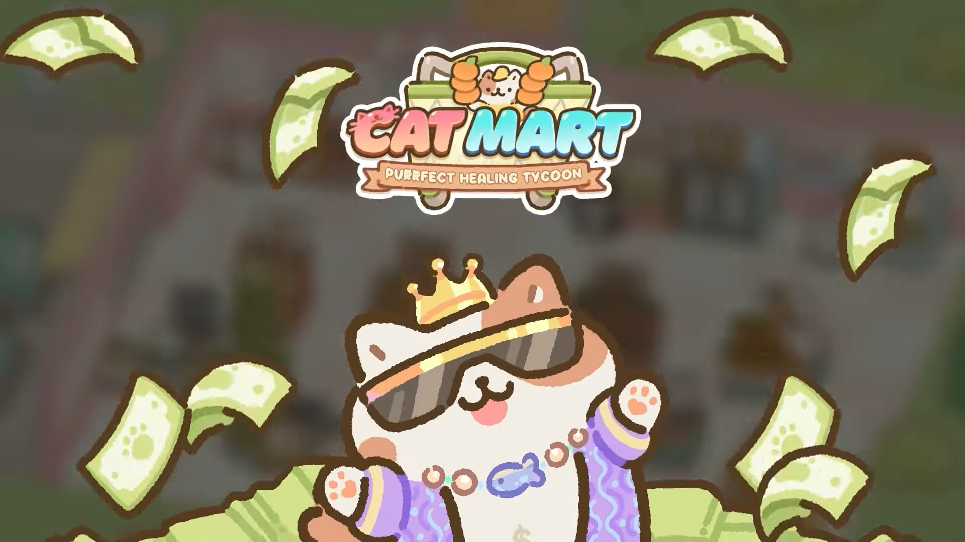 Ladda ner Cat Mart : Purrfect Tycoon: Android Animals spel till mobilen och surfplatta.