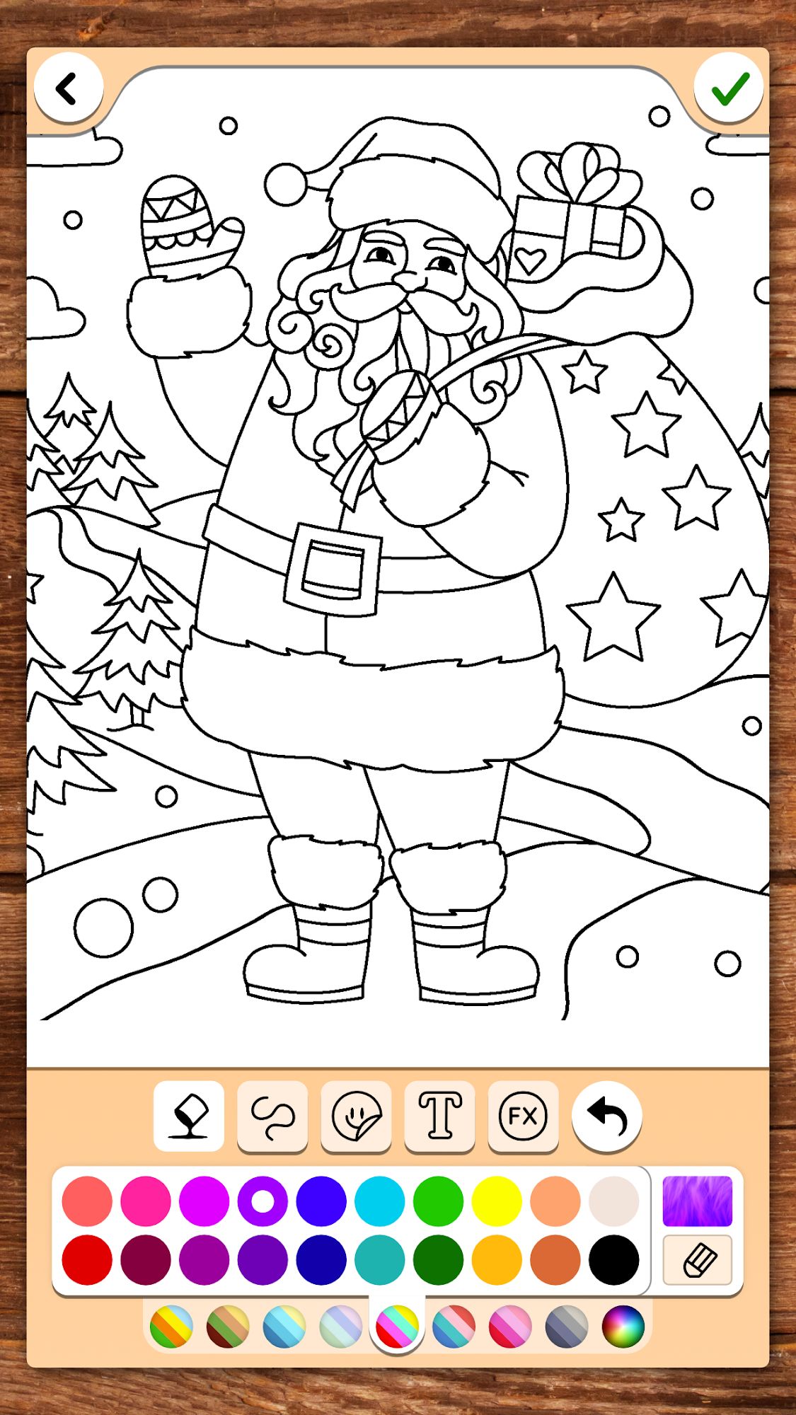 Ladda ner Christmas Coloring: Android  spel till mobilen och surfplatta.