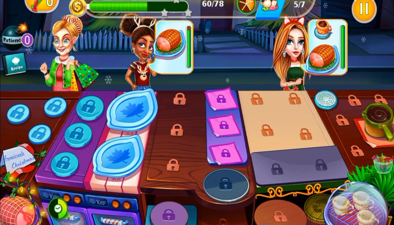Ladda ner Christmas Fever : Cooking Game: Android  spel till mobilen och surfplatta.