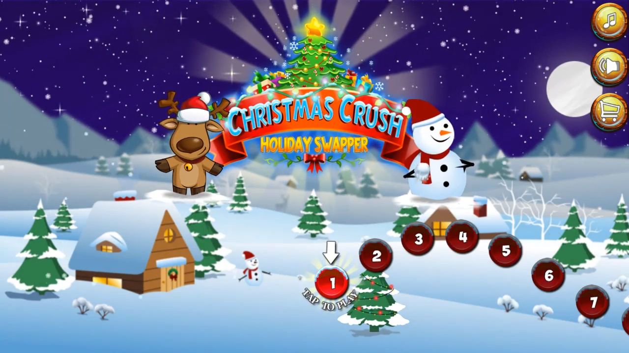 Ladda ner Christmas Holiday Crush Games: Android Puzzle spel till mobilen och surfplatta.