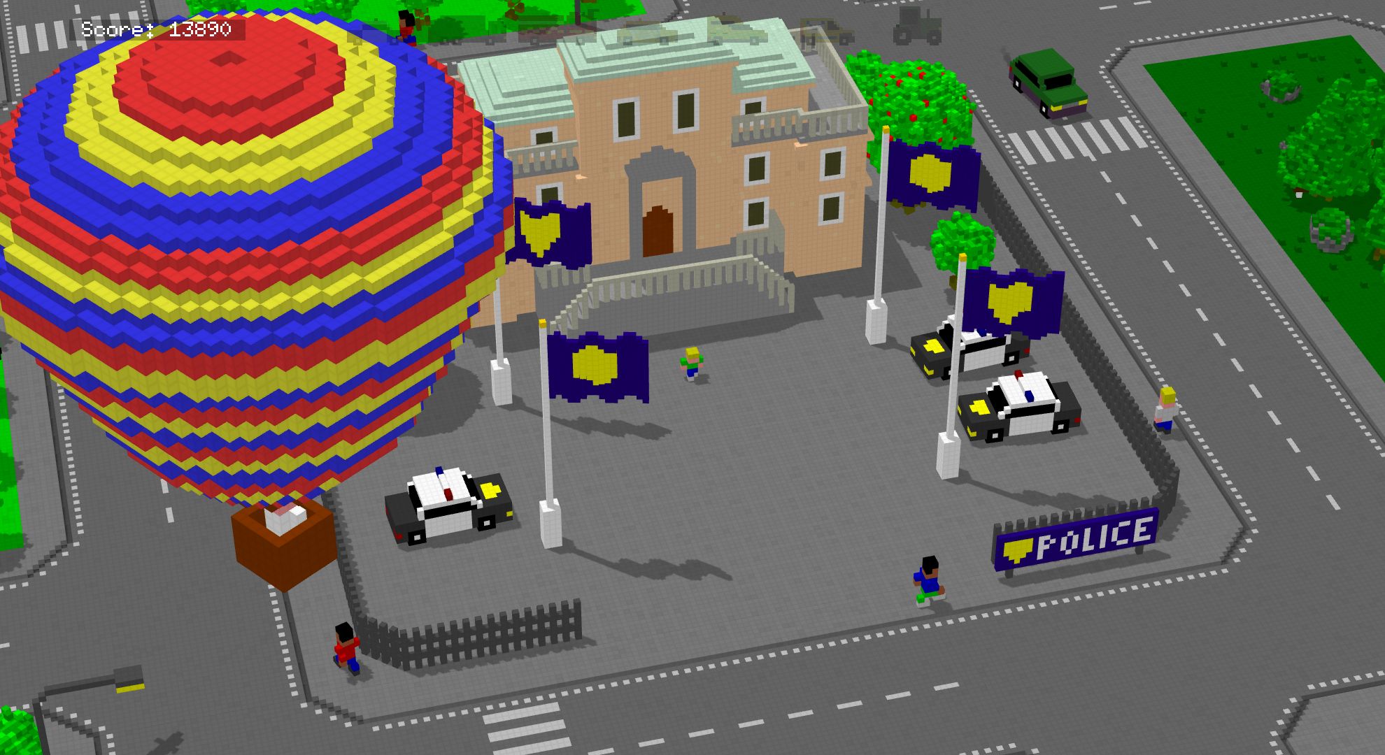 Ladda ner City Block: Android Pixel art spel till mobilen och surfplatta.