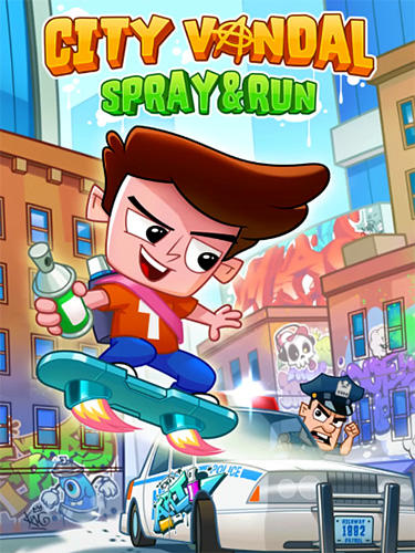 Ladda ner City vandal: Spray and run: Android Time killer spel till mobilen och surfplatta.