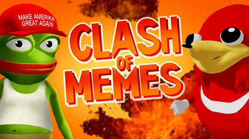 Ladda ner Clash of memes: A brawl royale: Android Funny spel till mobilen och surfplatta.