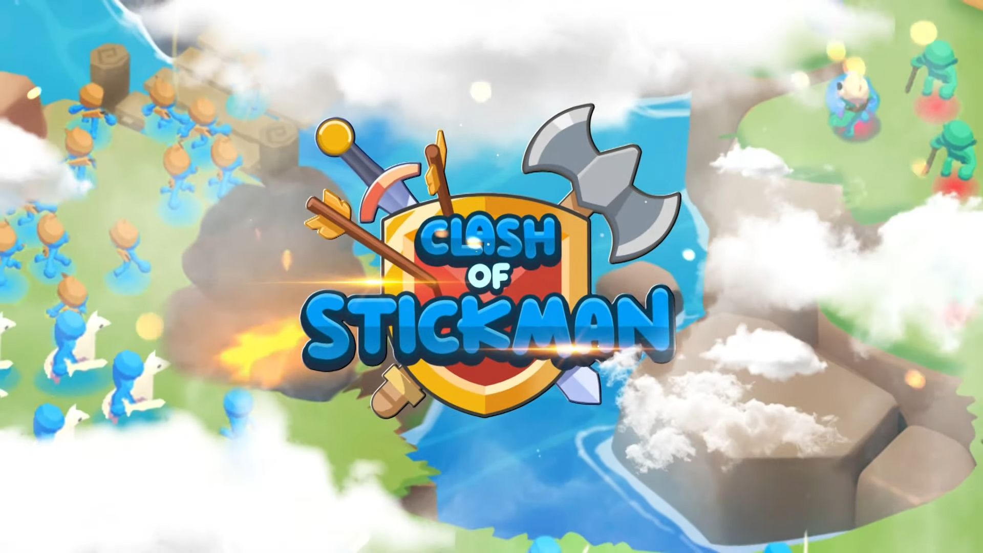 Ladda ner Clash of Stickman: Android RTS (Real-time strategy) spel till mobilen och surfplatta.