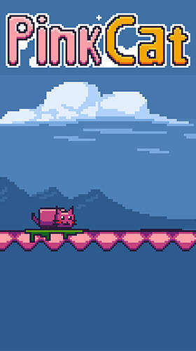 Ladda ner Climbing pink cat: Android Time killer spel till mobilen och surfplatta.