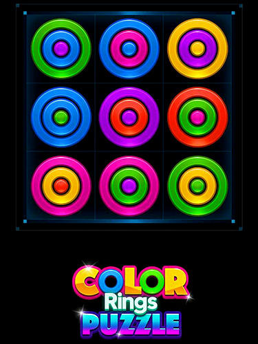 Ladda ner Color rings puzzle: Android Puzzle spel till mobilen och surfplatta.