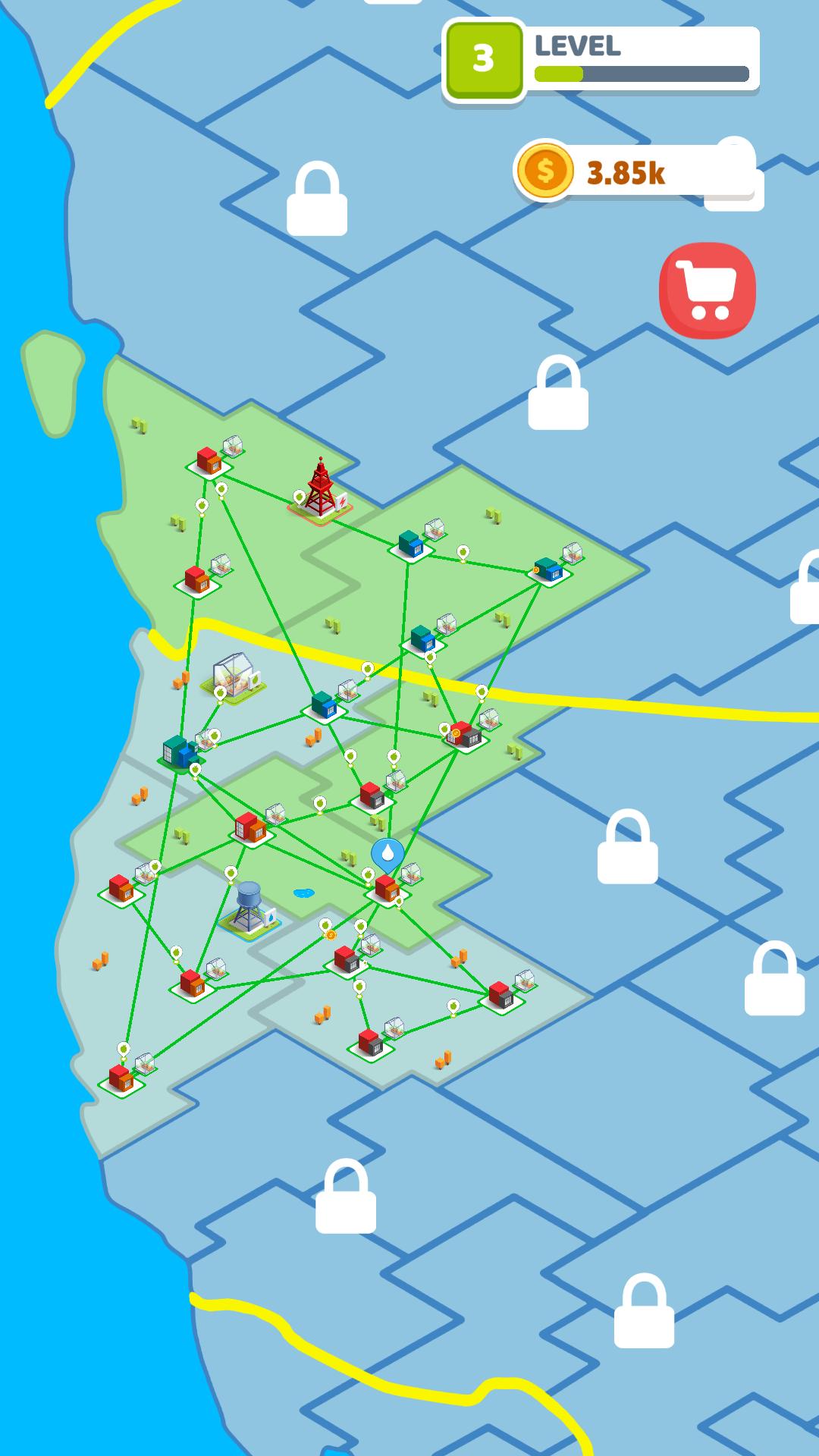 Ladda ner Connect Map: Android Logikspel spel till mobilen och surfplatta.