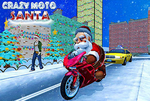 Ladda ner Crazy Santa moto: Gift delivery på Android 4.0 gratis.