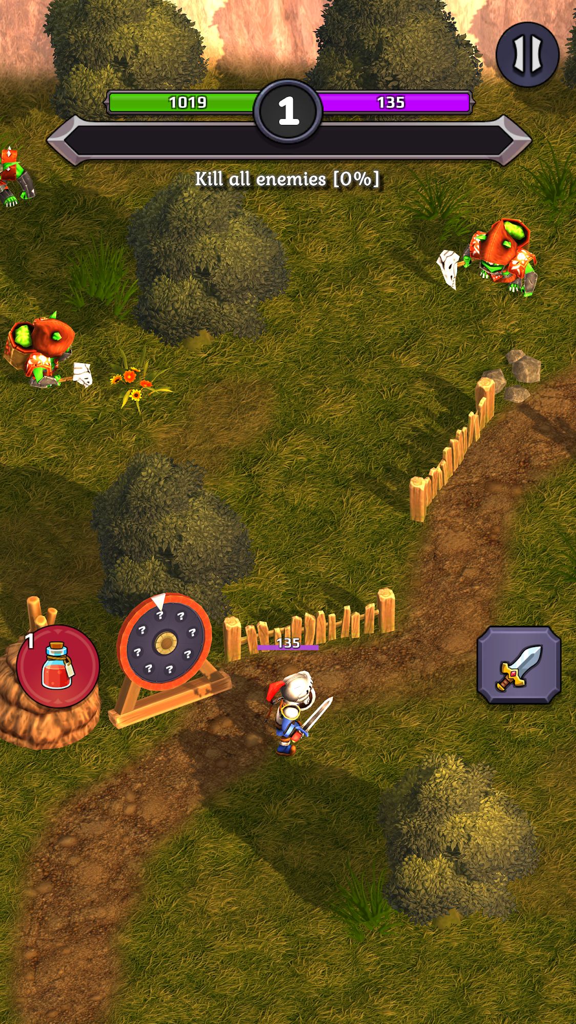 Ladda ner Crusado: Heroes Roguelike RPG: Android RPG spel till mobilen och surfplatta.