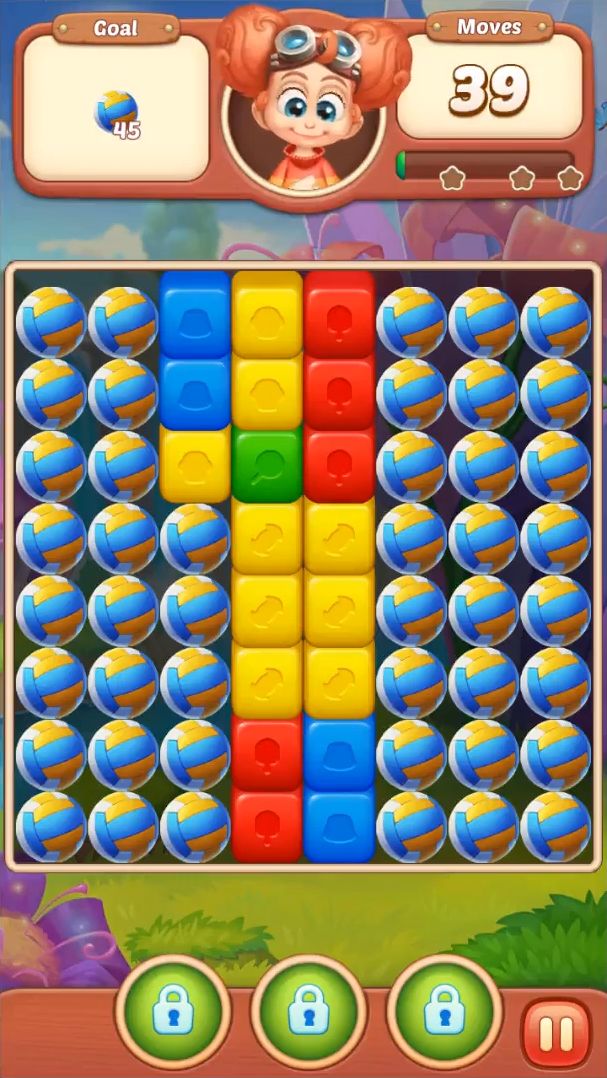 Ladda ner Cube Blast - Jungle & Puzzle: Android Logikspel spel till mobilen och surfplatta.