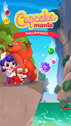 Ladda ner Cupcake mania: Philippines: Android Match 3 spel till mobilen och surfplatta.