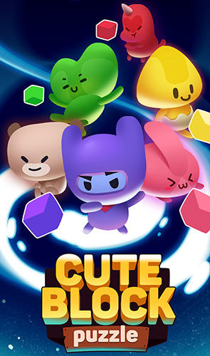 Ladda ner Cute block puzzle buddies: Android Puzzle spel till mobilen och surfplatta.