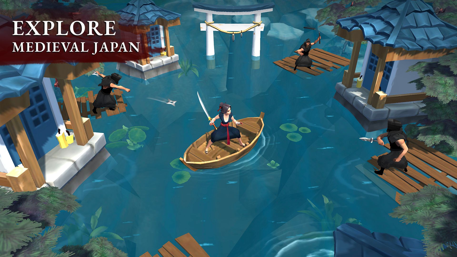 Ladda ner Daisho: Survival of a Samurai: Android Open world spel till mobilen och surfplatta.