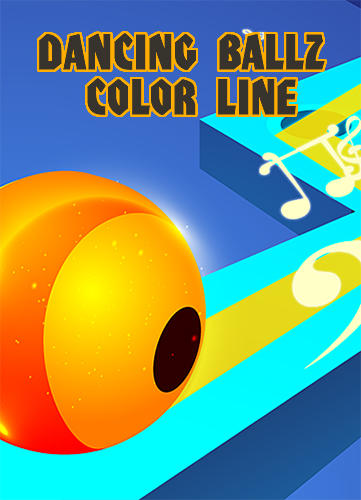 Ladda ner Dancing ballz: Color line på Android 4.1 gratis.
