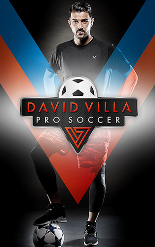 Ladda ner David Villa pro soccer: Android Football spel till mobilen och surfplatta.