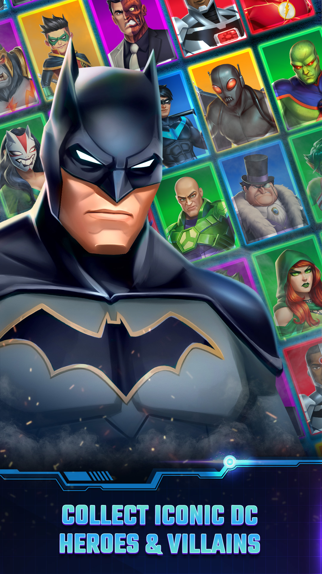 Ladda ner DC Heroes & Villains: Match 3: Android Logikspel spel till mobilen och surfplatta.