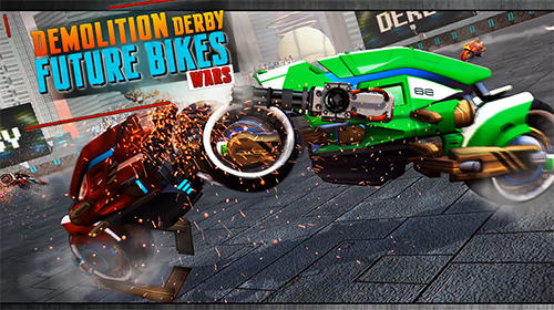 Ladda ner Demolition derby future bike wars: Android  spel till mobilen och surfplatta.
