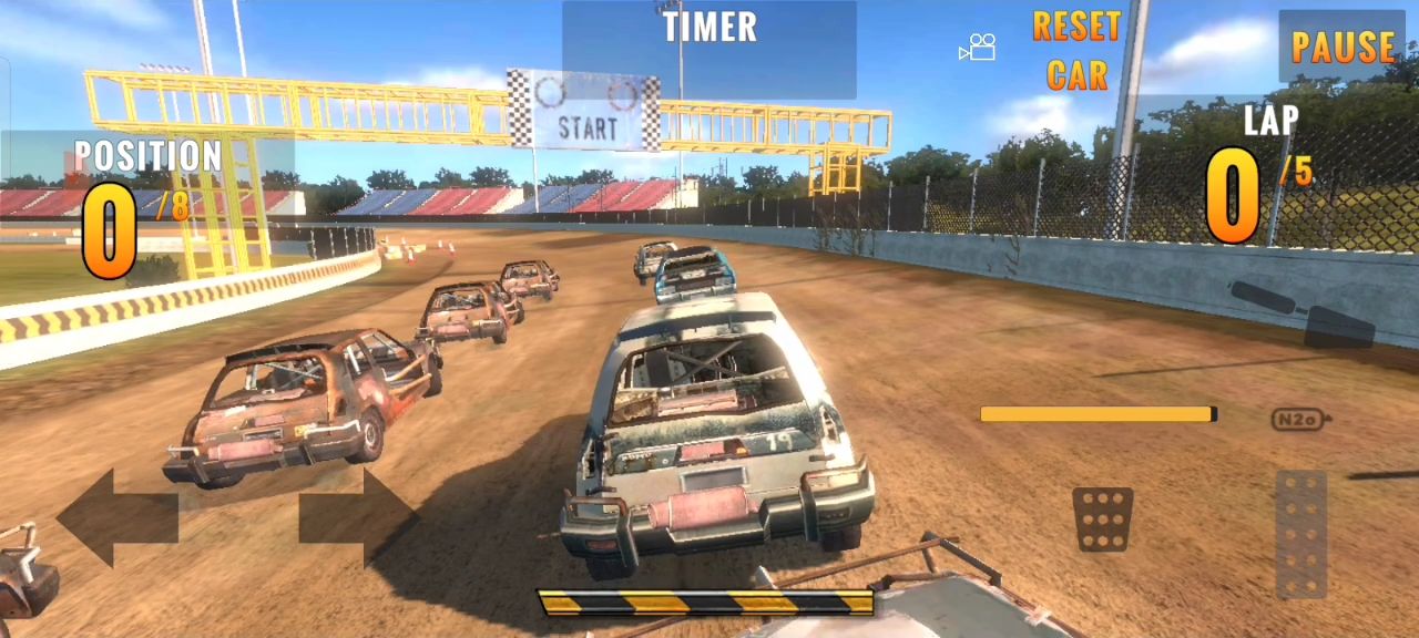 Ladda ner Derby King: Android Cars spel till mobilen och surfplatta.